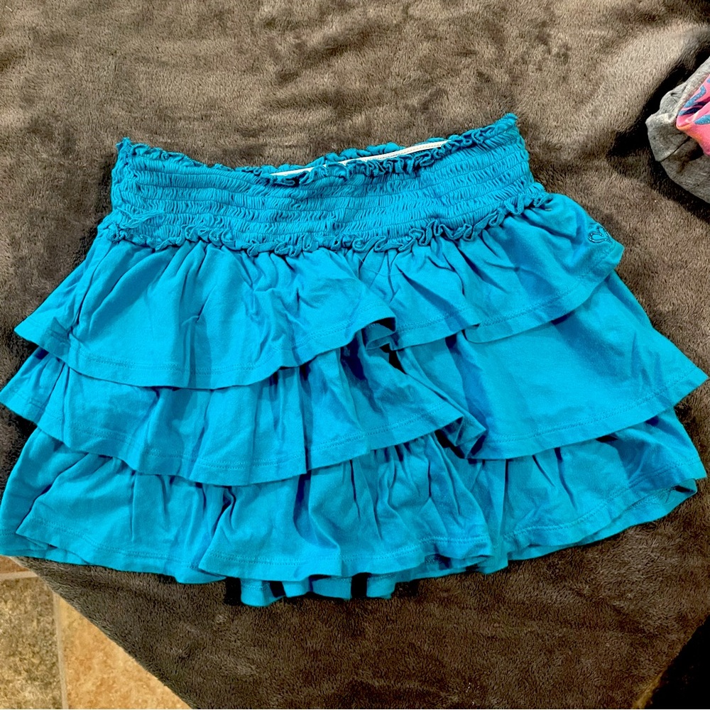 Justice ruffle skort